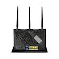 Miniatyrbild 5 av 5: Wireless Router|ASUS|Wireless Router|2600 Mbps|Wi-Fi 5|USB 2.0|1 WAN|4x10/100/1000M|Number of antennas 4|4G-AC86U