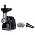 Pikkukuva 1 / 3: TEFAL | Meat mincer | NE105838 | Black | 1400 W | Number of speeds 1 | Throughput (kg/min) 1.7 | The set includes 3 stainless steel sieves for medium