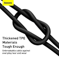 Pikkukuva 6 / 11: Baseus Type-C Superior series fast charging data cable 66W (11V/6A) 2m Black (CATYS-A01)