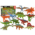 Miniatyrbilde 1 av 4: Set of Dinosaur Figurines 12 pieces Colorful