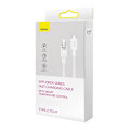 Miniatyrbillede 9 af 10: Fast Charging cable Baseus USB-C to Lightning  Explorer Series 1m, 20W (white)