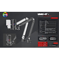 Miniatyrbilde 6 av 7: Mars Gaming MMIC Studio Microphone with arm USB-C / RGB