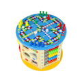 Miniatyrbillede 2 af 6: Educational Wooden Cube Sorter Maze Abacus Game Ludo Pawns