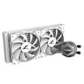 Miniatyrbillede 8 af 10: Zalman vodní chladič CPU ALPHA28 White/ 2 x 140 mm / PWM / ARGB / bílý