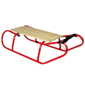 Pikkukuva 6 / 7: Metal Sled with Backrest Strap Red