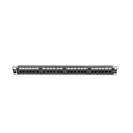 Miniatyrbillede 2 af 5: Lanberg patch panel 24 port 1U Cat.5e UTP Black PPU5-1024-B