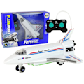 Miniatyrbilde 1 av 6: White Remote Controlled Remote Control Jet