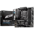 Pikkukuva 2 / 4: MSI | PRO B760M-A WIFI DDR4 | Processor family Intel | Processor socket LGA1700 | DDR4 | Supported hard disk drive interfaces SATA, M.2 | Number of SA