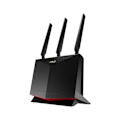 Miniatyrbild 1 av 5: Wireless Router|ASUS|Wireless Router|2600 Mbps|Wi-Fi 5|USB 2.0|1 WAN|4x10/100/1000M|Number of antennas 4|4G-AC86U