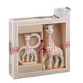 Miniatyrbillede 1 af 6: VULLI set Sophie la Girafe + ring teether 000001