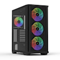 Miniatyrbillede 4 af 7: Obudowa Z10 PLUS ATX Mid Tower 140mm ARGB wentylator x4