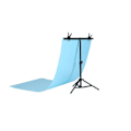 Pikkukuva 2 / 3: Photo studio background support Puluz 70x200cm + Backdrops 2 pcs DCA0976