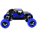 Miniatyrbilde 5 av 8: Remote Controlled Terrain Car R/C 1:18 Blue