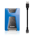 Miniatyrbillede 1 af 4: ADATA AHD650-2TU31-CBL external hard drive 2000 GB Red