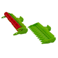 Miniatyrbild 4 av 4: Farming machinery set Farming vehicles 6 pieces Tractor Combine + Machines