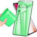 Miniatyrbild 2 av 3: RoGer Ceramic Soft Full Coverage Screen Protector Apple iPhone 12 / iPhone 12 Pro Transparent