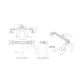 Miniatyrbillede 6 af 7: Suport dublu mon. birou NM 19"-30" 8kg "FPMA-D700DD"