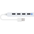 Pikkukuva 2 / 3: Speedlink USB hub Snappy Slim 4-port USB 2.0 Passive, white (SL-140000-WE)