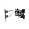 Miniatyrbilde 3 av 3: Karta PCI Express - COM 9Pin x4 + Śledzie Low Profile