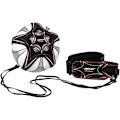 Miniatyrbillede 4 af 5: Football skill trainer AVENTO 75BC Black/red