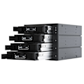 Pikkukuva 3 / 3: CHIEFTEC backplane do 5,25" na 4x SATA/SAS HDDs/SDDs (3,5" or 2,5")