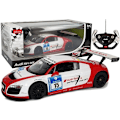 Miniatyrbillede 1 af 7: Car R/C Audi R8 LMS Rastar 1:14 White-Red