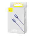 Miniatyrbillede 8 af 8: Baseus Crystal Shine cable USB-C to USB-C, 100W, 1.2m (purple)