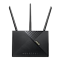 Miniatyrbillede 2 af 5: Wireless Router|ASUS|Wireless Router|1800 Mbps|Wi-Fi 5|Wi-Fi 6|1 WAN|4x10/100/1000M|Number of antennas 4|4G-AX56