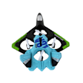 Miniatyrbillede 4 af 9: Airplane Fighter R/C Blue