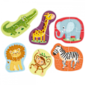 Miniatyrbillede 2 af 3: DODO puzzle 2-3-4 elements Animals D, 300153