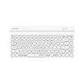 Miniatyrbild 3 av 4: Wireless Keyboard A4TECH FBK30, Bluetooth & 2.4G, White, Smartphone Cradle