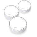 Miniatyrbillede 5 af 5: Wireless Router|TP-LINK|Wireless Router|3-pack|3000 Mbps|Mesh|Wi-Fi 6|1x10/100/1000M|1x2.5GbE|DHCP|DECOX50-POE(3-PACK)