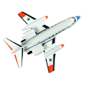 Miniatyrbild 3 av 5: Remote Controlled Passenger Aircraft Lights 40 Mhz Pilot