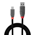 Pikkukuva 3 / 3: CABLE USB2 A TO MICRO-B 2M/ANTHRA 36733 LINDY