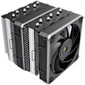 Miniatyrbild 1 av 7: Montech METAL DT24 BASE computer cooling system Processor Air cooler 12 cm Black 2 pc(s)