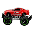 Miniatyrbillede 4 af 7: Remote controlled Car Off-road R/C Red High Wheels