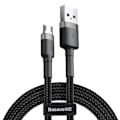 Miniatyrbillede 2 af 9: Baseus CAMKLF-AG1 USB cable 0.5 m USB A Micro-USB B Black