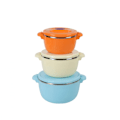 Miniatyrbillede 9 af 11: SET 3 CASEROLE TERMICE 2+4+6L,BELLY BLUE