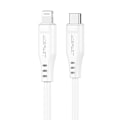 Miniatyrbillede 1 af 4: Cable USB MFI Acefast C3-01, USB-C to Lightning, 30W, 1.2m (white)
