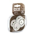 Miniatyrbilde 1 av 3: LOVI dynamic soother silicone Buddy Bear 3-6 m. 2 vnt. 22/864