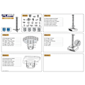 Pikkukuva 7 / 9: Neomounts BEAMER-C200 bracket - full-motion - for projector - silver