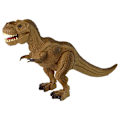 Miniatyrbillede 4 af 5: Remote Control Dinosaur Tyrannosaurus Rex Brown