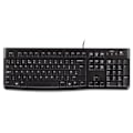 Miniatyrbilde 1 av 7: LOGITECH K120 Corded Keyboard - BLACK - USB - RUS - B2B