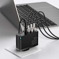 Miniatyrbillede 9 af 11: Baseus GaN2 Pro Quick Travel Charger 2x USB / 2x USB-C / 100W