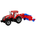 Miniatyrbillede 2 af 8: Red Tractor with Plough Friction Drive