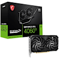 Miniatyrbillede 2 af 4: MSI GeForce RTX 4060 Ti VENTUS 2X BLACK 8G OC NVIDIA 8 GB GDDR6 DLSS 3