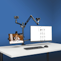 Pikkukuva 3 / 11: Hama Monitor Holder for Streaming Setup, 4 Arms, 04663