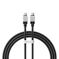 Pikkukuva 2 / 10: CABLU alimentare si date Baseus, Fast Charging Data Cable pt. smartphone, USB Type-C (T) la USB Type-C (T),  E-marker, 100W, 1m, negru, "CAKW000201" (