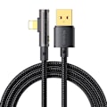Pikkukuva 4 / 4: USB to lightning prism 90 degree cable Mcdodo CA-3511, 1.8m (black)