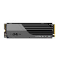 Miniatyrbillede 1 af 3: Silicon Power XS70 2TB SSD PCIe Gen 4x4 PCIe Gen4x4 & NVMe 1.4, DRAM Cache, 3DNAND, Heatsink (10.8mm), PS5 Comp. 7300/6800MB/s